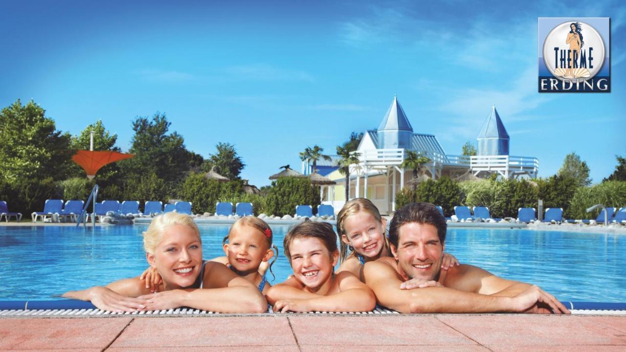 Familienhotel Nahe Der Therme 에르딩 외부 사진