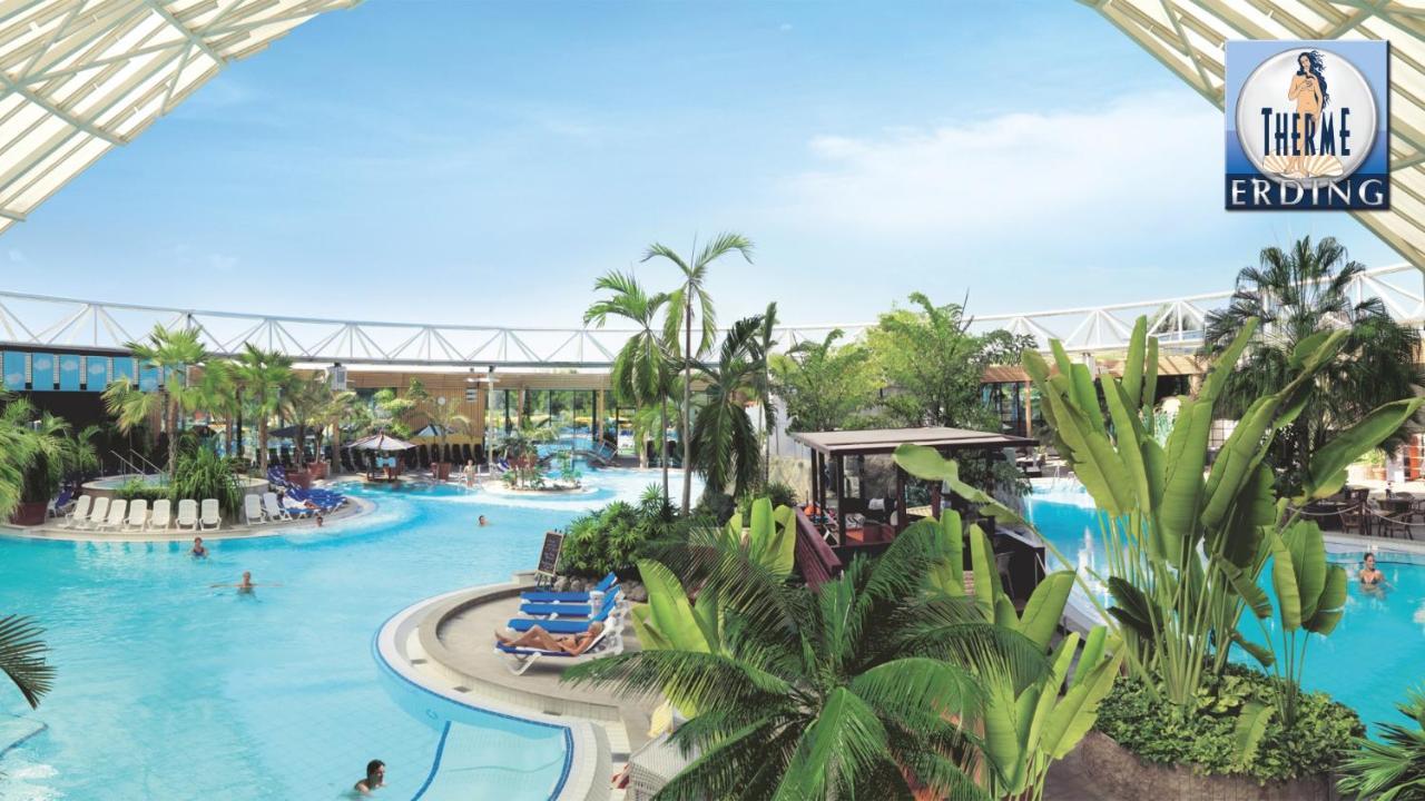 Familienhotel Nahe Der Therme 에르딩 외부 사진